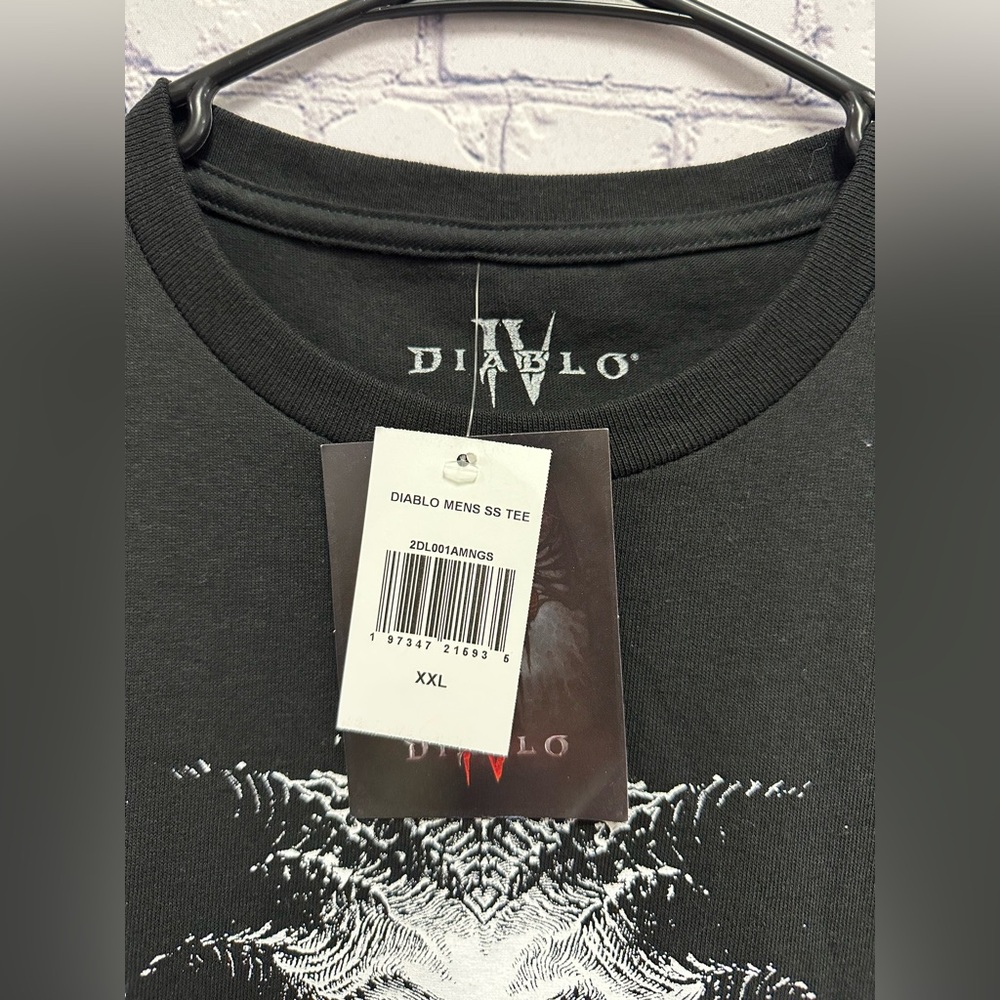 Diablo IV Black T-Shirt Blizzard Games Size XXLarge - Picture 3 of 4